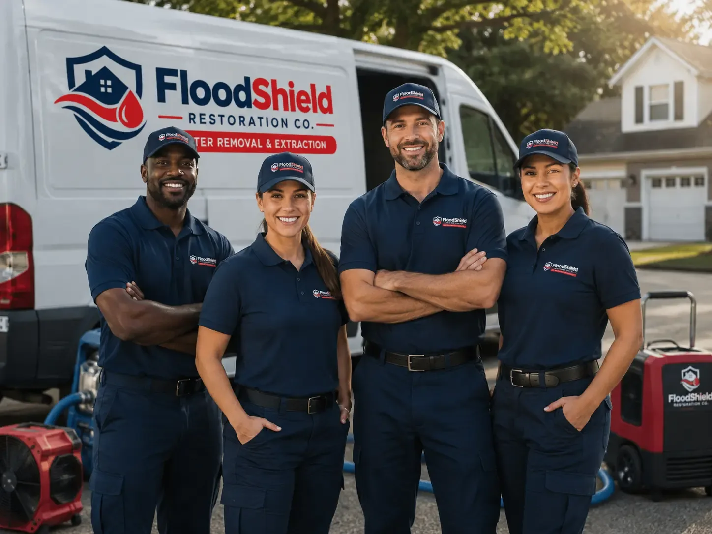 Flood Damage Restoration company in Leland, IA